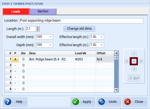 Timber post load edit